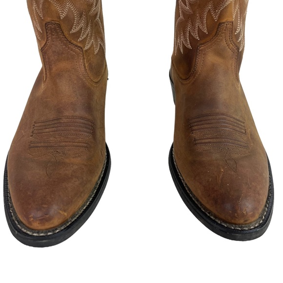 Ariat Heritage R Western Boot - Distressed Brown - Men’s Size 7D - Picture 3 of 14